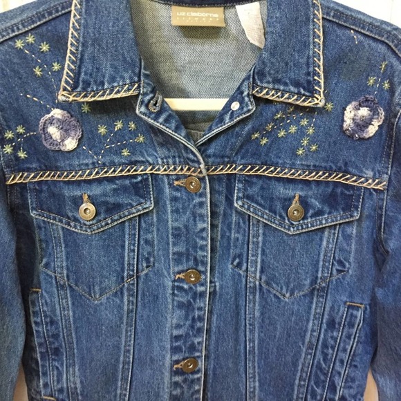 Liz Claiborne Liz Wear Trucker Jacket - Picture 5 of 15